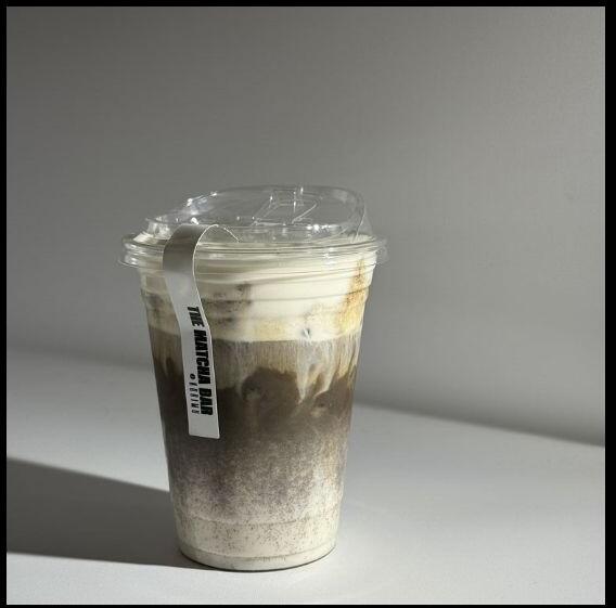 Coconut Hojicha (Coconut cream contains dairy)
