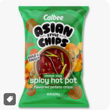 CALBEE ASIAN CHIPS SPICY HOT POT