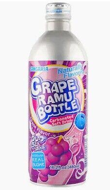 SANGARIA GRAPE RAMUNE BOTTLE