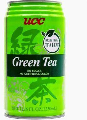 UCC GREEN TEA CAN 