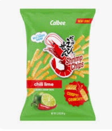 CALBEE SHRIMP CHIPS CHILI LIME