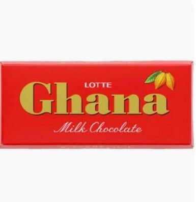LOTTE GHANA MILK CHOCOLATE