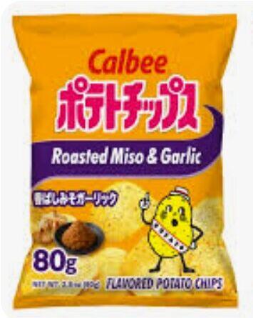 CALBEE ROASTED MISO & GARLIC