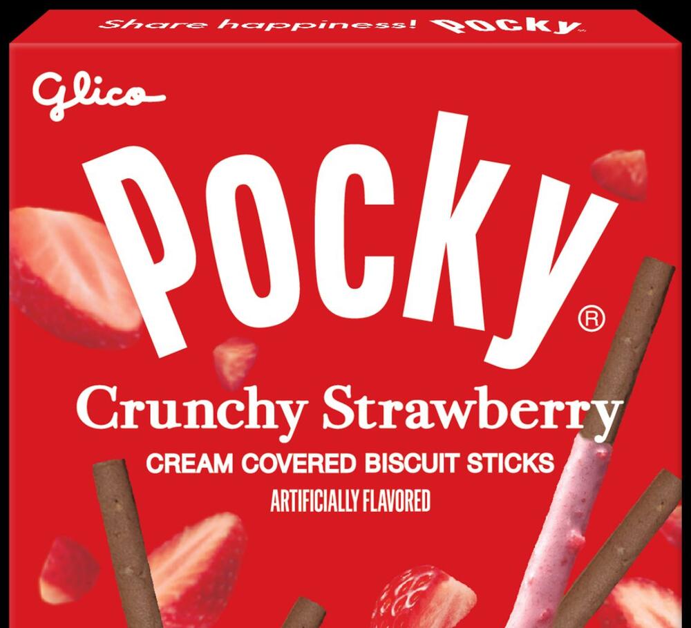 GLICO CRUNCHY STRAWBRY POCKY