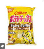 CALBEE POTATO CHIPS HONEY BUTTER