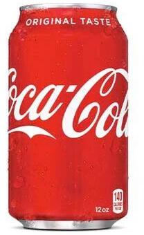 COCA COLA CAN 12oz